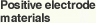 Positive electrode materials