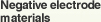 Negative electrode materials